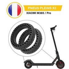 2 Pneu Plein Anti Crevaison